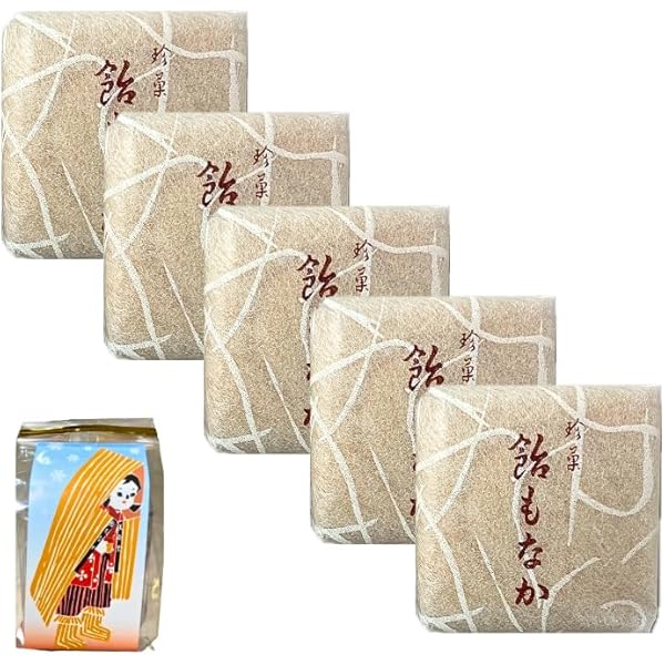 Amazon | 【5個入1袋】飴もなか 新潟 長岡 SNS ASMR お土産 お